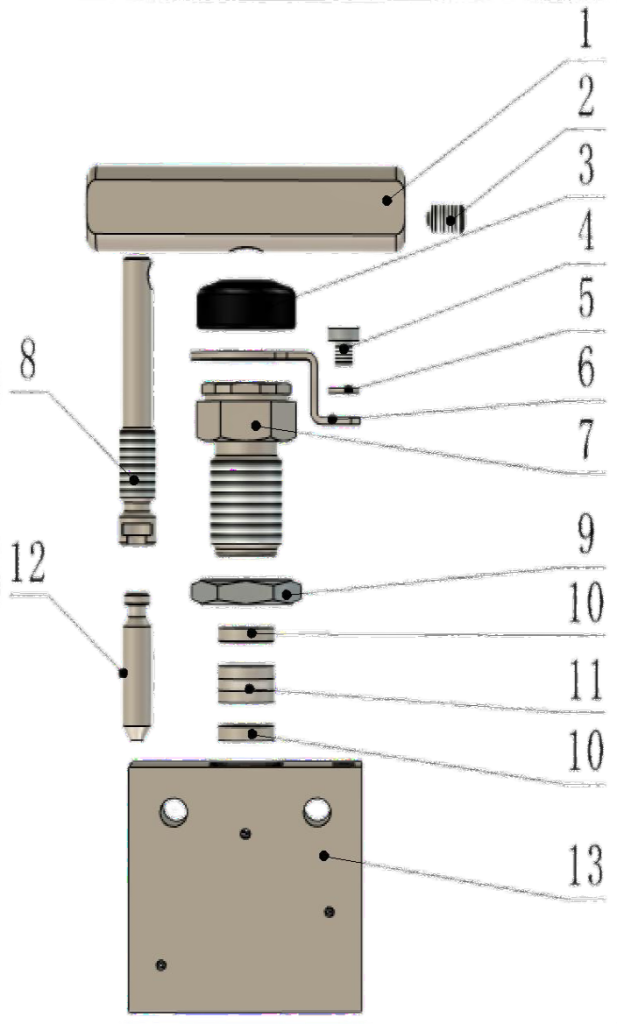 Structure of Hydrogen Shut off Valve