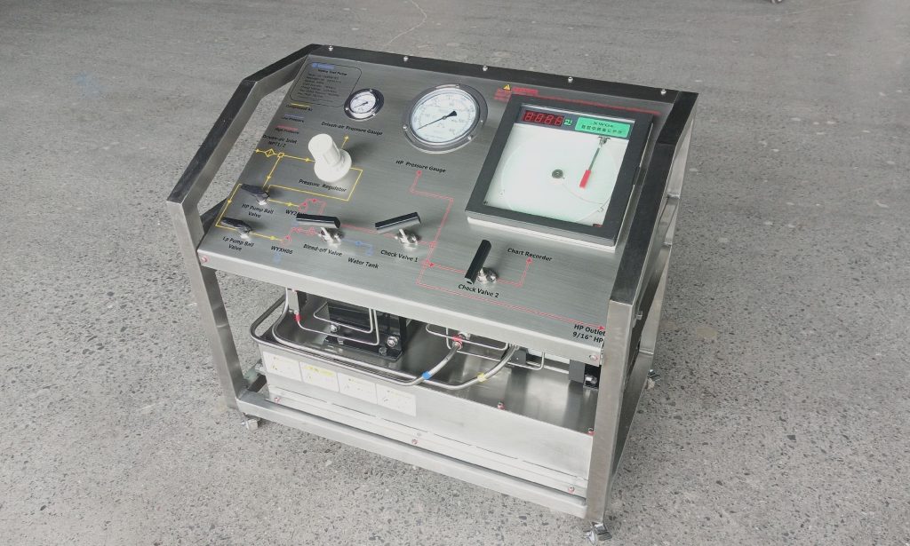 Portable Hydro Test Pump Unit-Singapore