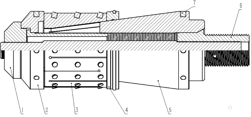 Structure of All-Metal Dissolvable Frac Bridge Plug